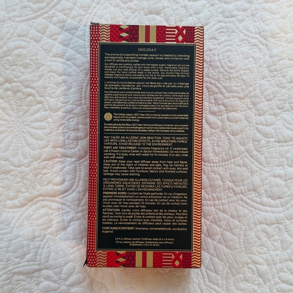 NIB NEST Holiday Reed Diffuser - Picture 5 of 6